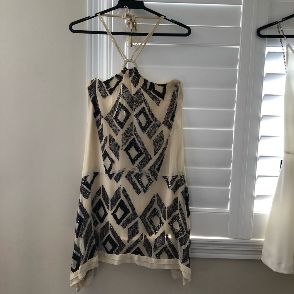 Animale 🇧🇷 Halter Mini Dress